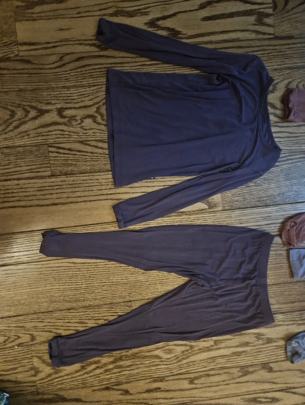 Kyte Baby Long Sleeve Pajamas PJs Mauve Purple Pink 3 SETS 6 Pieces Bamboo 5T
